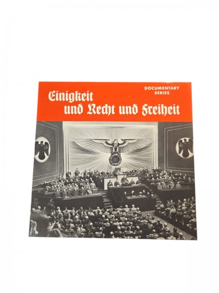 Einigkeit und Recht und Freiheit Schallplatte Teil 1+2