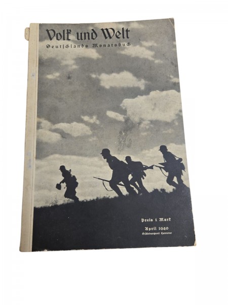 Volk und Welt. Deutschlands Monatsbuch Heft April 1940