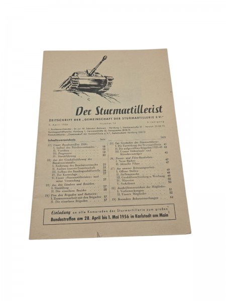 Zeitschrift der Gemeinschaft der Sturmartillerie E.V