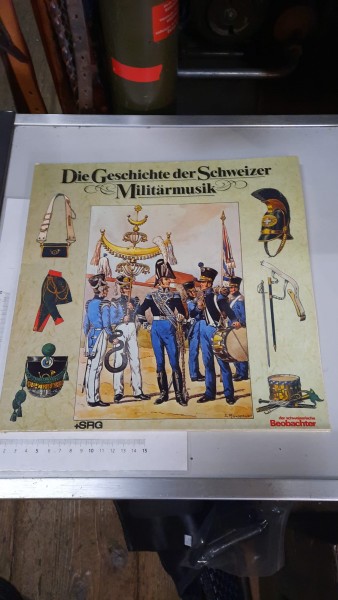 Schallplatte CH-Armee Die Geschichte der Schweizer Militärmusik