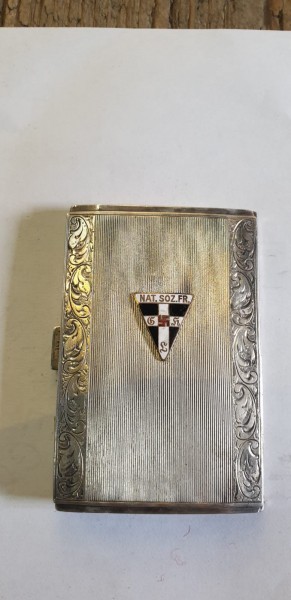 Frauenzigaretten Etuie 3.Reich aus Silber
