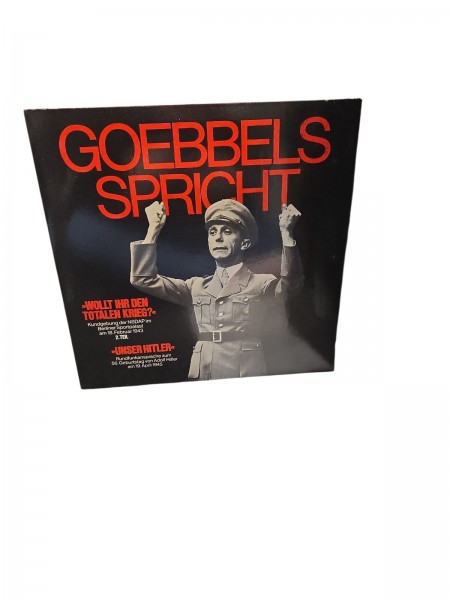 Goebbels Spricht Schallplatte