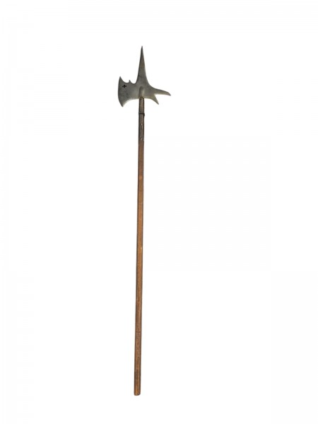 CH-Armee Hellebarde geschmiedet ca. 180cm lang