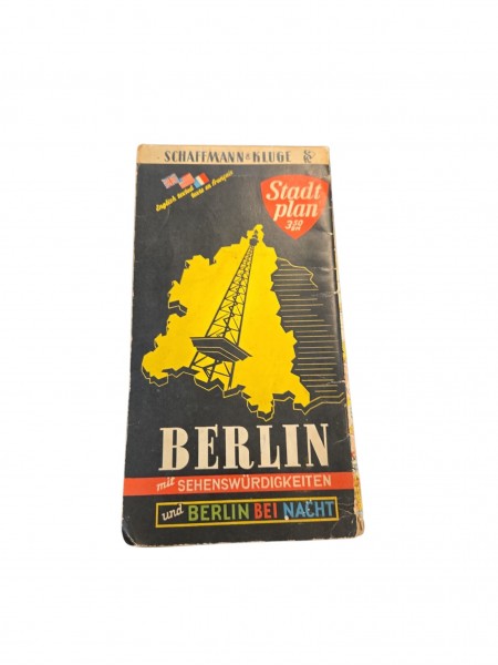 Berlin Karte Aus der Zeit