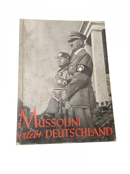 Mussolini erlebt Deutschland von Heinrich Hoffmann Filmband Buch