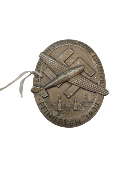 N.S Flugwoche Fürth Plakette