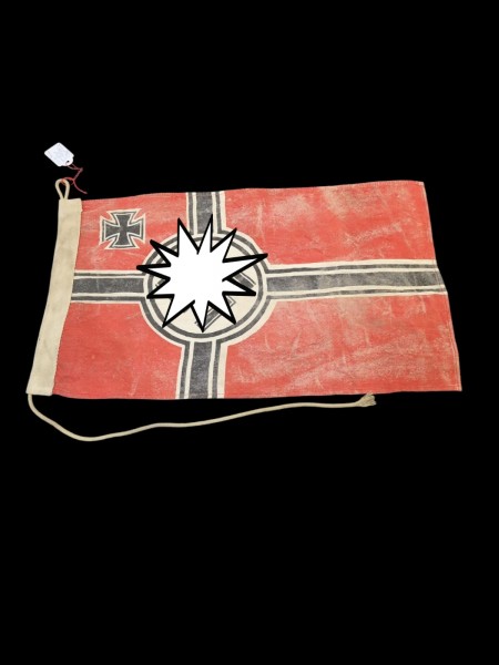 Kleine Reichskriegsflagge Original 44x24cm