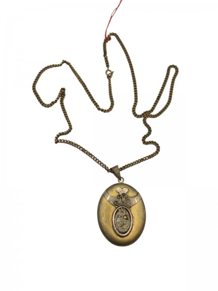 Original Medaillon von Panzerfahrer