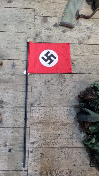 Orginal NSDAP Fahne 3.Reich für Hausbeflakung