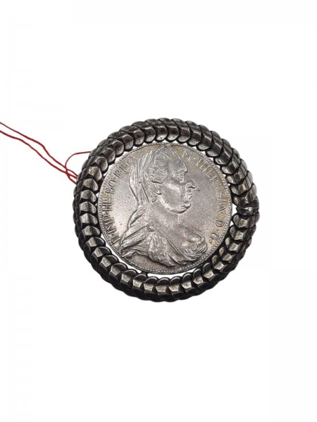 Österreich Maria Theresia-Taler Broschen Silber