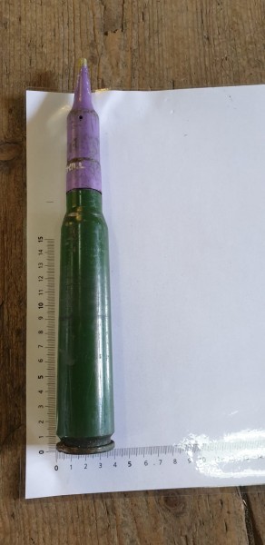 2,5cm Manipulir Flabgeschoss