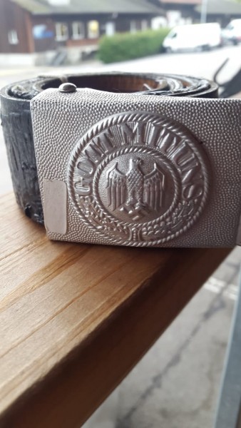 Orginal Wehrmacht Koppel mit Riemen