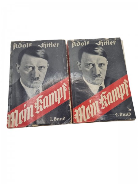 Mein Kampf Band 1+Band 2 Taschenbuch Format