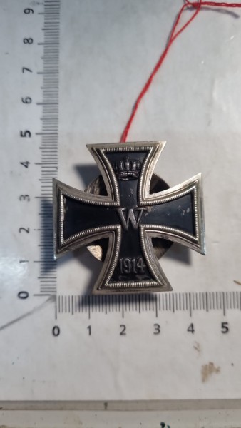 Eisernes Kreuz 1.Klasse 1914 mit Schraubscheibe Selten