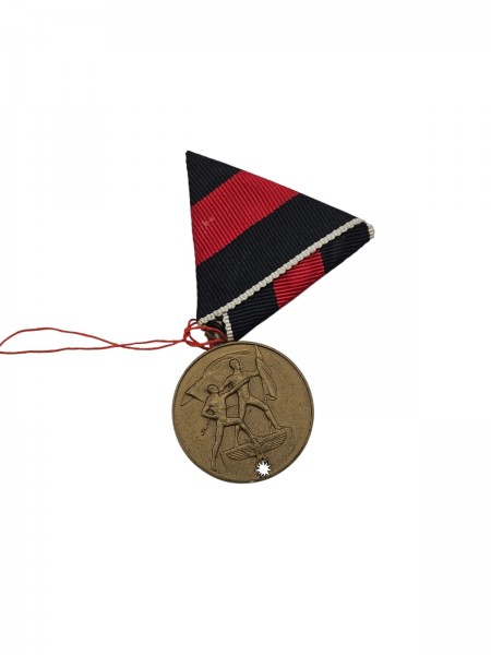 Wiederanschluss Österreich tragweise Medaille