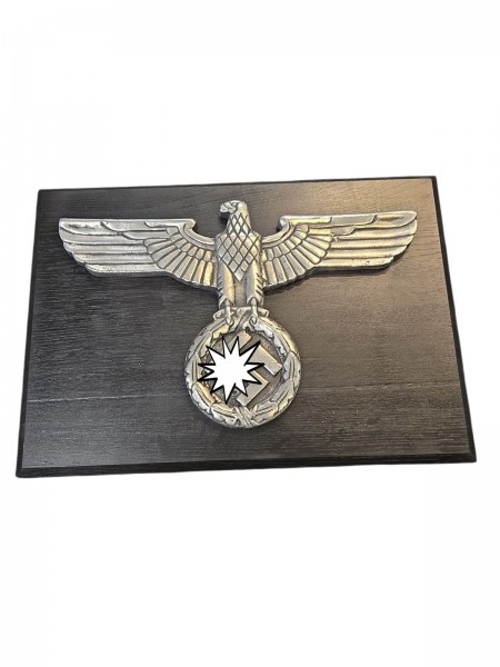 Wehrmacht Alu Adler 32x28cm Sammleranfertigung