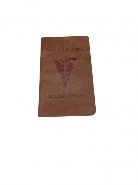 Freie Stadt Danzig Reise-Pass