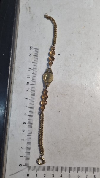 Original Westwall Handkette Vergoldet