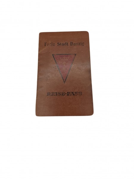 Freie Stadt Danzig Reise-Pass