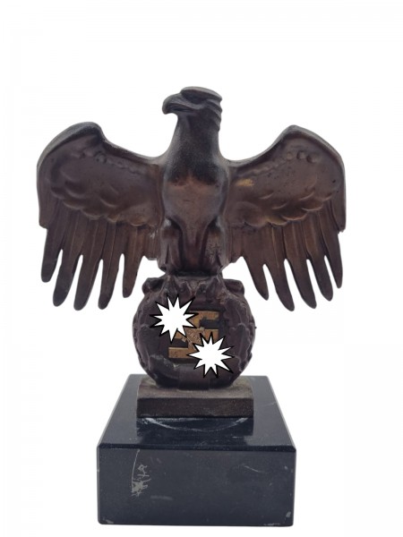 1935 Reichsadler Saar Metall Guss Höhe 20cm Breite 17cm