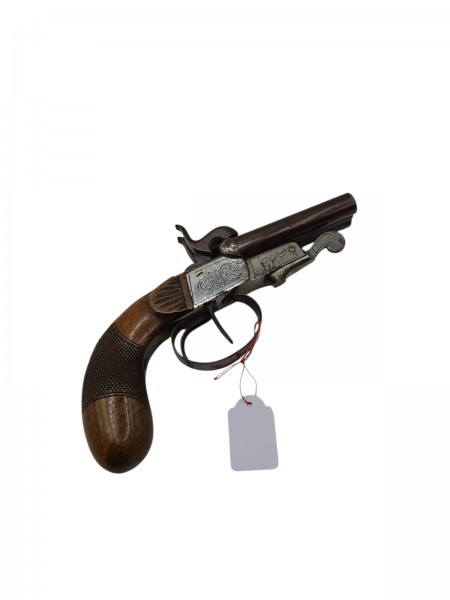Zündstift 2 Lauf Pistole Top Zustand