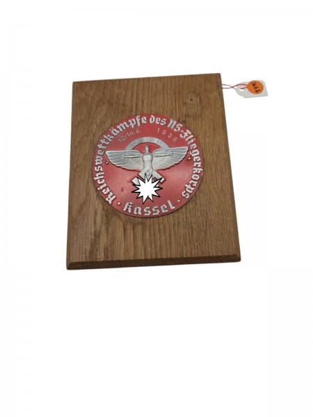 Original NSFK Plakette 15x12cm