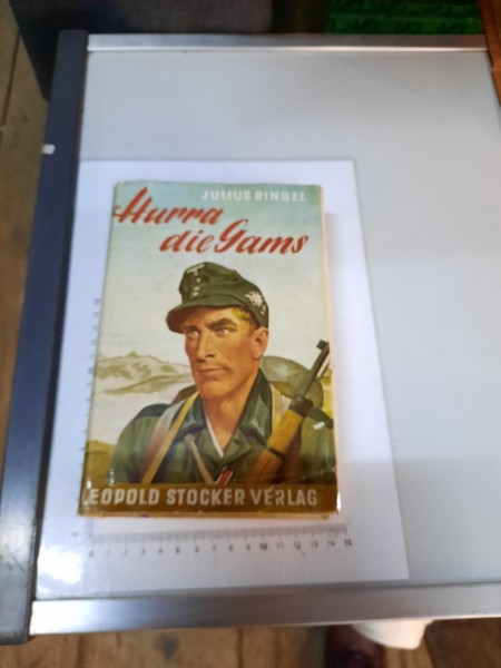 Buch 3.Reich Hurra die Gams Gedenkbuch für Soldaten der 5.Gebirgsdiv.
