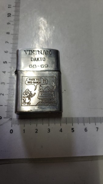 Original Vietnam Zippo DAKTO 68 69