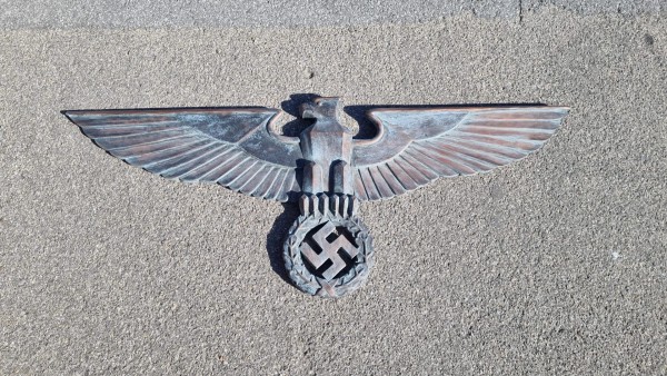 Original Reichswandadler 121cm breit 48cm hoch
