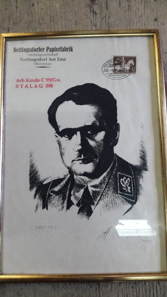 Bild Rudolf Hess (Nachgerahmt)
