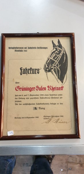 Fahrkurs Auszeichnung
