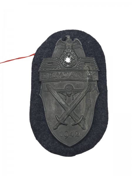 Original Luftwaffe DEMJANSK Ärmelschild