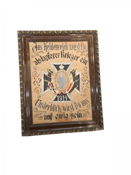 1.WK Gedenkbild ca.50x38cm