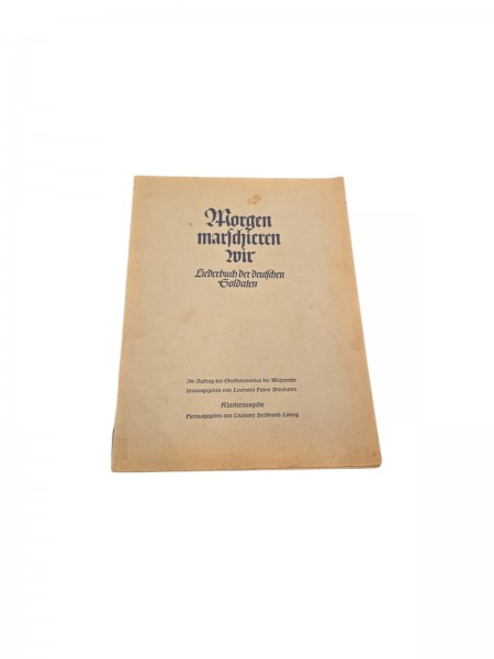 Liederbuch der Deutschen Soldaten 1941