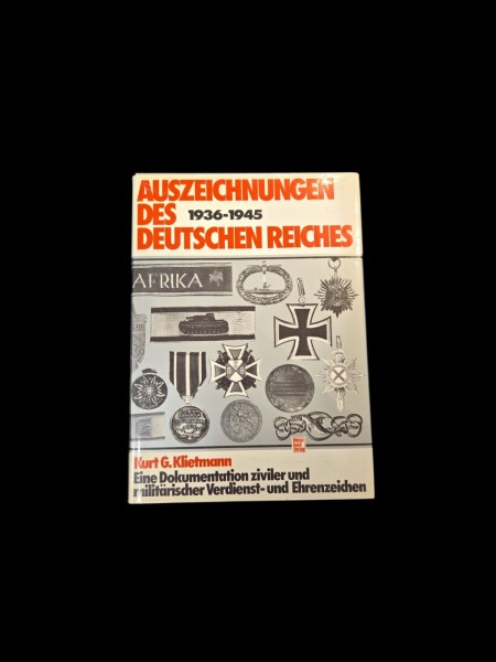 Auszeichnungen des 1936-1945 Deutschen Reiches Buch
