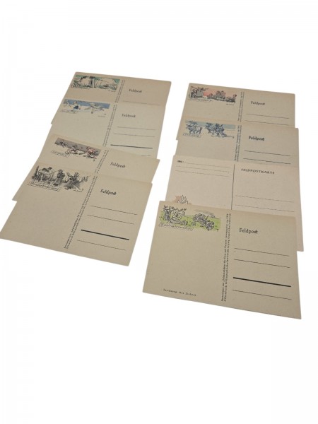 Konvolut 8 Post karte 3.Reich