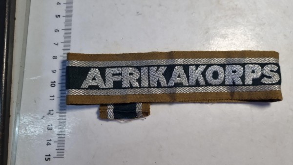 Original Afrikakorps Ärmelstreifen