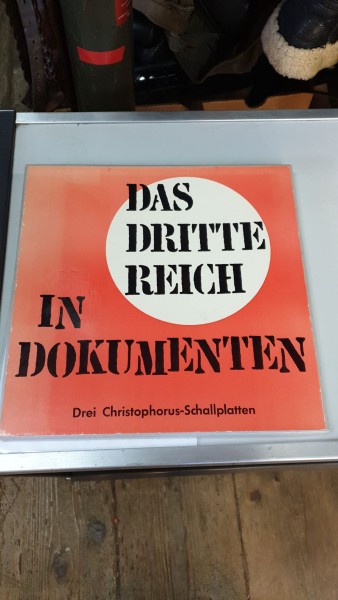 SchallplattenDas dritte Reich in Dokumenten