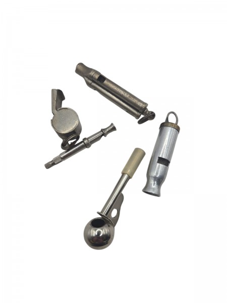 Pfeifen Set SBB Polizei 5 stück