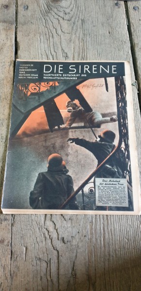 Die Sirene Illustrierte Zeitschrieft des Reichluftschutzbundes